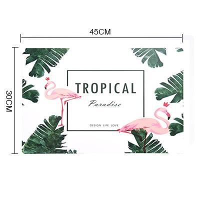 Tropical Table Mat - Nordic Side - 