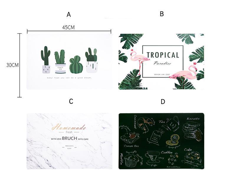 Tropical Table Mat - Nordic Side - 