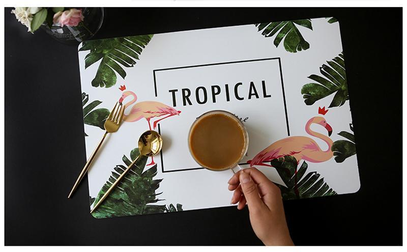 Tropical Table Mat - Nordic Side - 