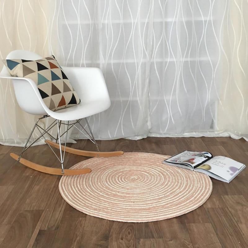 Francisco - Woven Round Area Rug - Nordic Side - 04-23, area-rug, feed-cl0-over-80-dollars, modern, round-rug, woven-rug