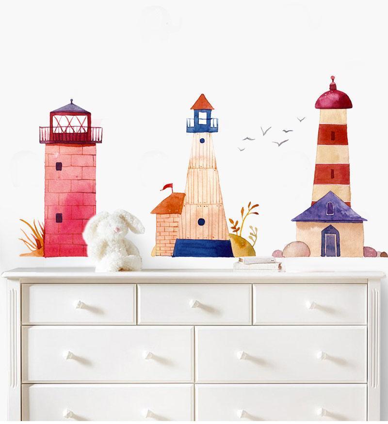 Nordic House Wall Sticker - Nordic Side - 