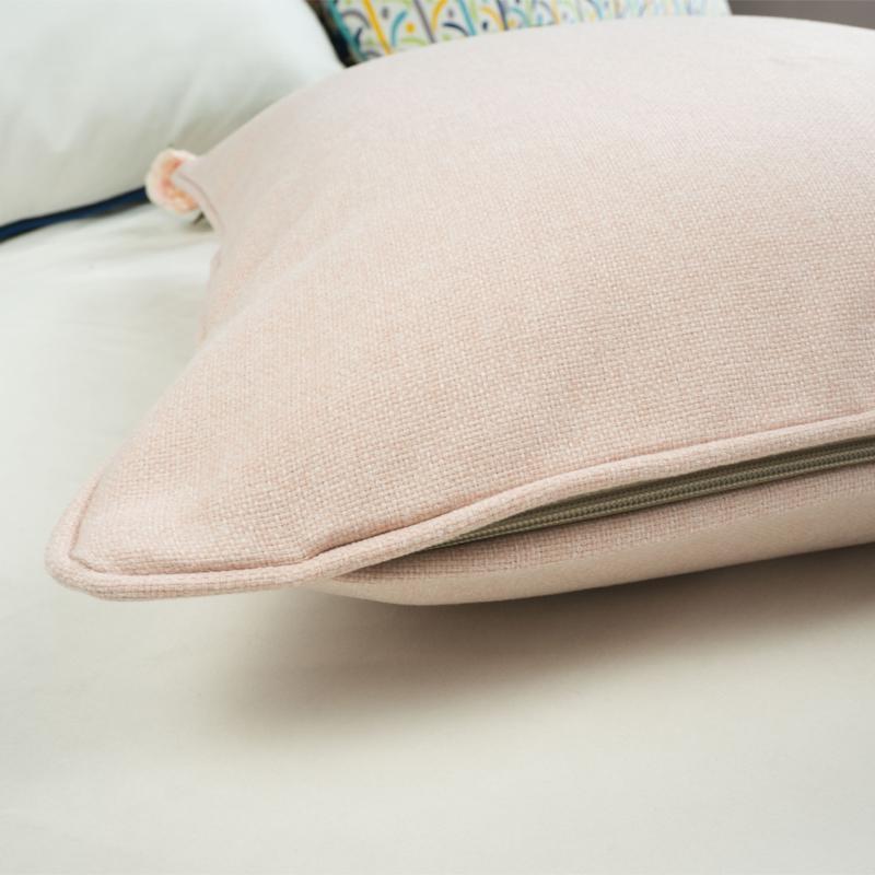 Soft Light Pink Cushion Cover - Nordic Side - 