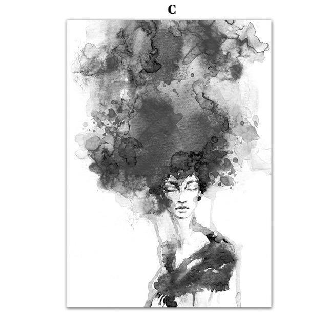 Black Mood Wall Art - Nordic Side - 