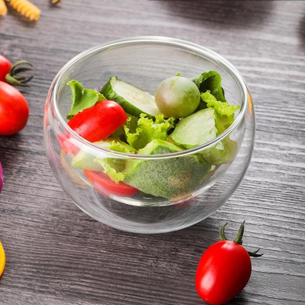 Double-layer Glass Bowl - Nordic Side - 