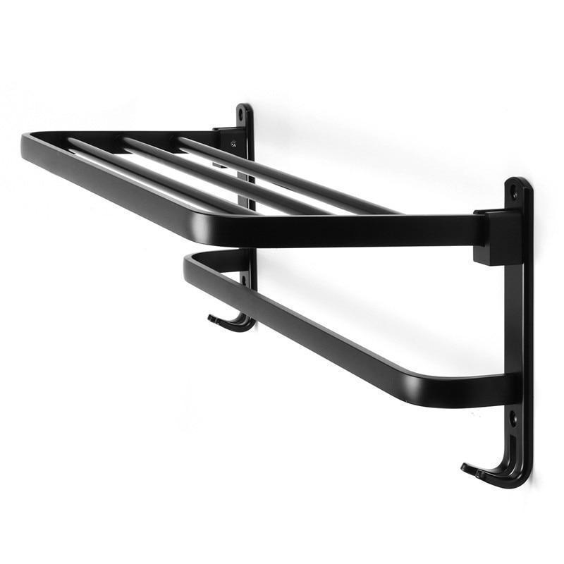 Greta - Black Matte Towel Rack - Nordic Side - 02-06, bathroom-collection, feed-cl0-over-80-dollars