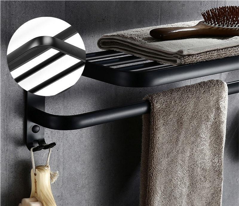 Greta - Black Matte Towel Rack - Nordic Side - 02-06, bathroom-collection, feed-cl0-over-80-dollars
