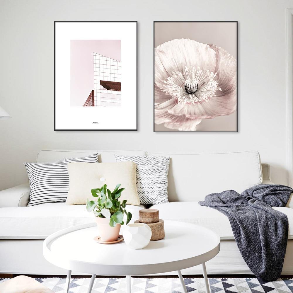 Modern Pop Peony - Nordic Side - 