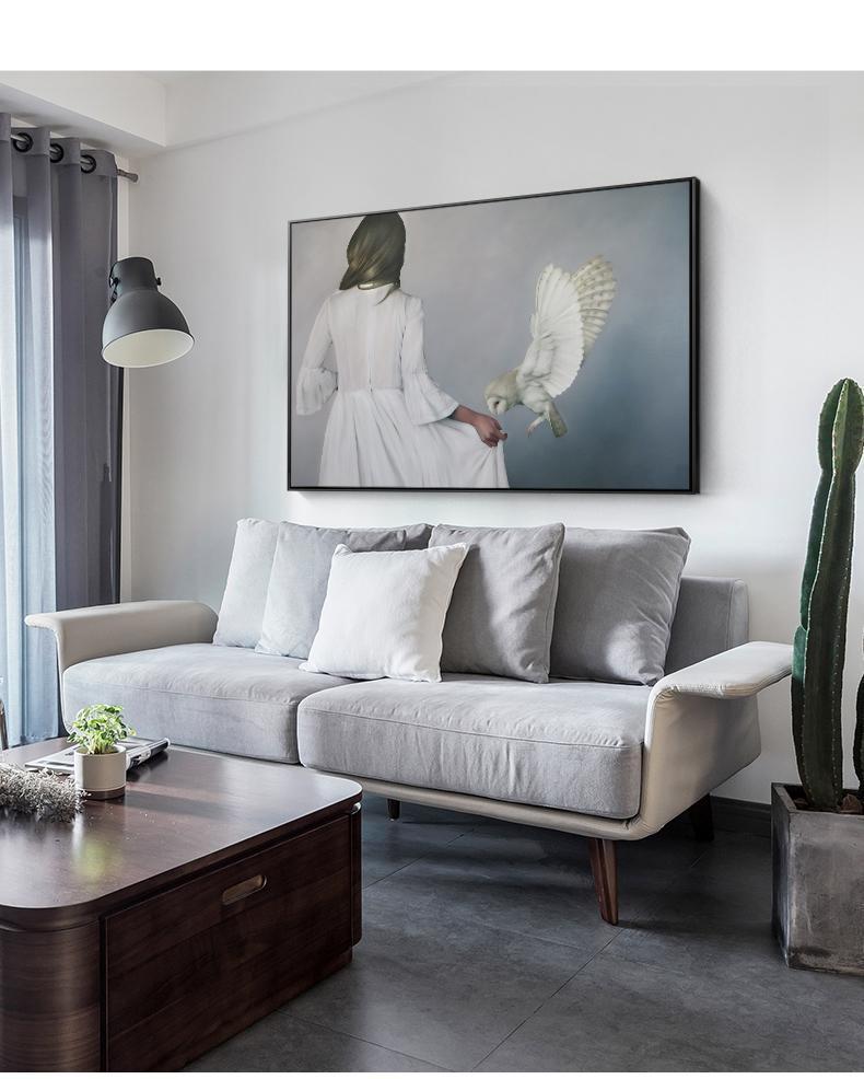 Women with Bird - Nordic Side - 