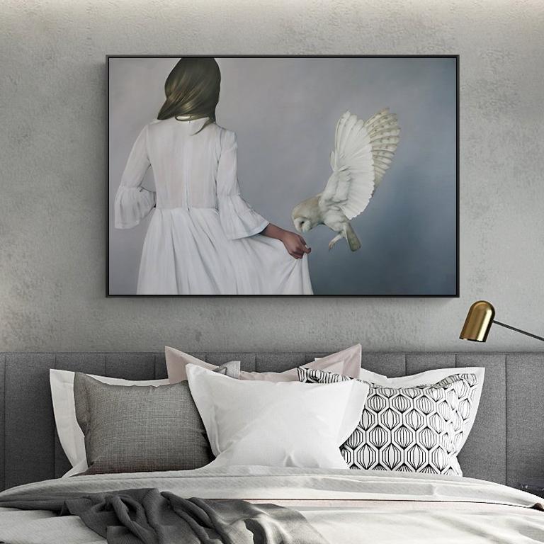 Women with Bird - Nordic Side - 