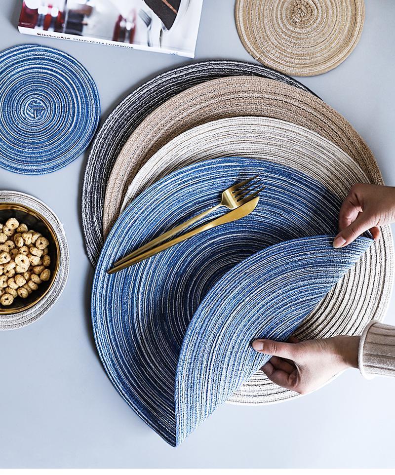 Ramie Linen Table Mat - Nordic Side - 