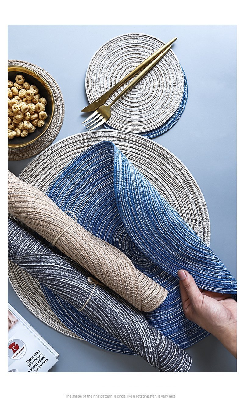 Ramie Linen Table Mat - Nordic Side - 