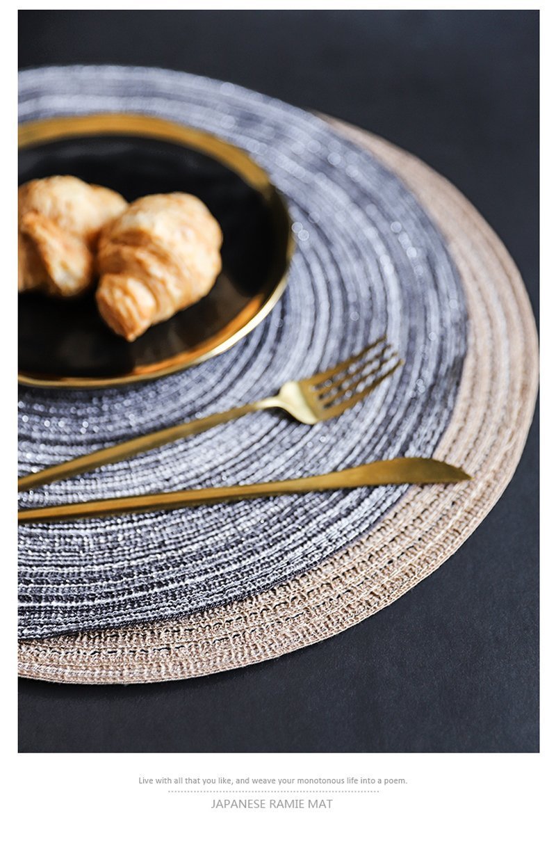 Ramie Linen Table Mat - Nordic Side - 