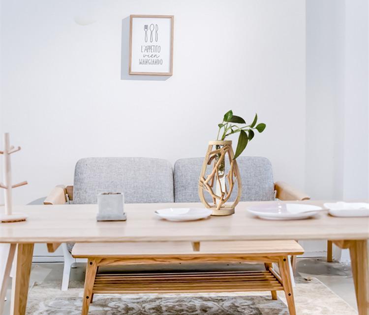 Rhea - Creative Wooden Vase - Nordic Side - 01-16