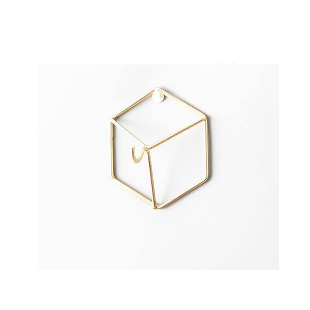 Iron Hexagonal Hanging Organisers - Nordic Side - 