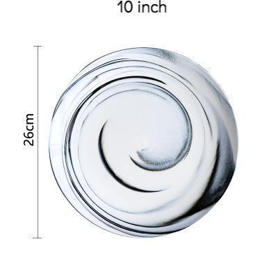 Pink & Grey Marble Plates - Nordic Side - 