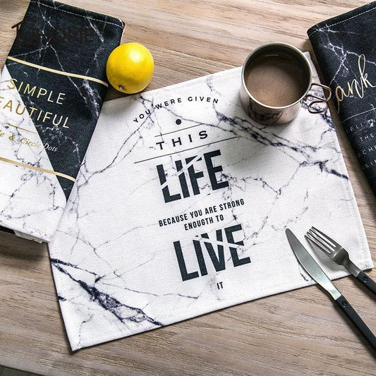 Cotten Table Mat - Nordic Side - 