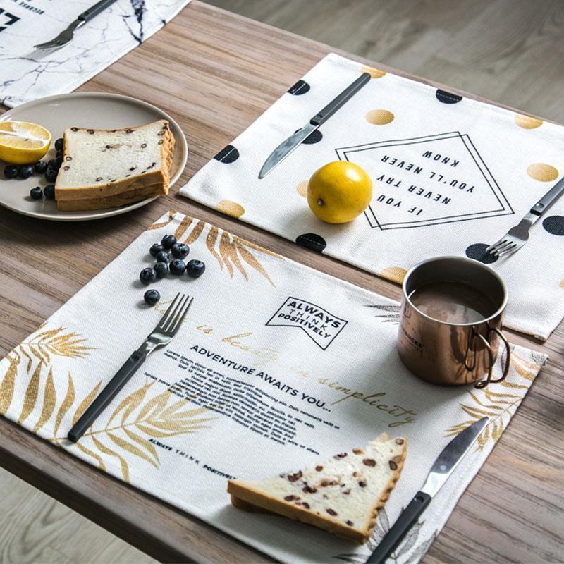Cotten Table Mat - Nordic Side - 
