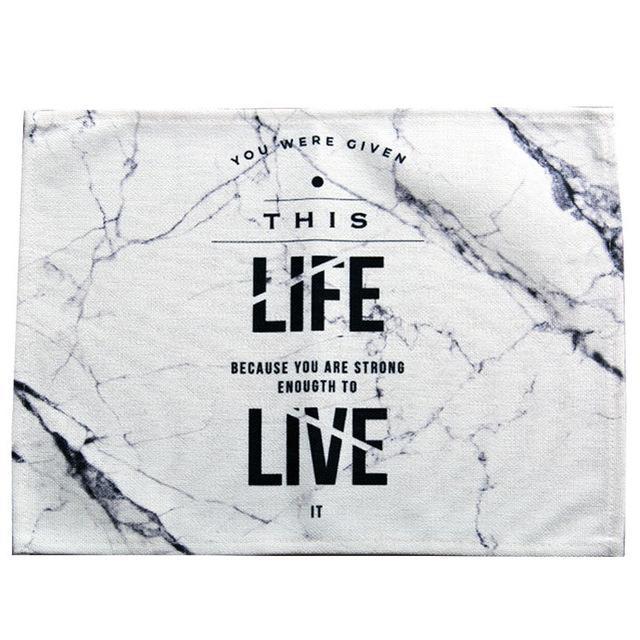 Cotten Table Mat - Nordic Side - 