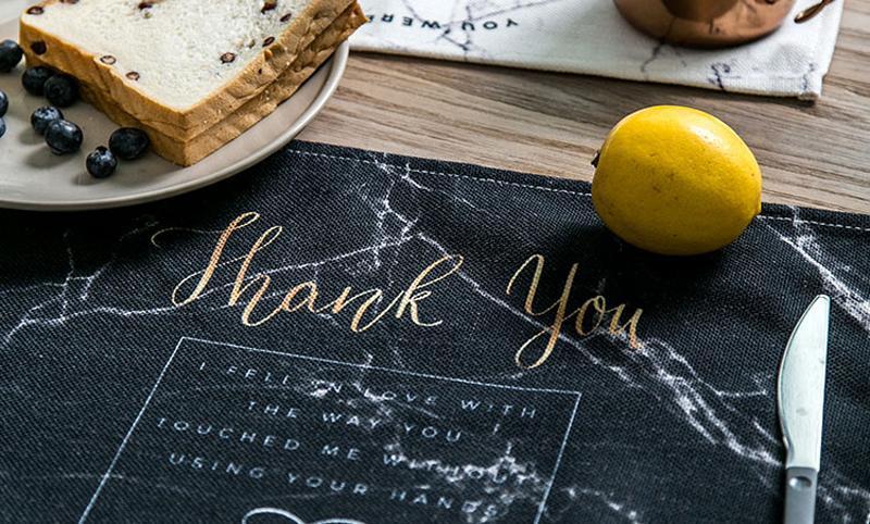 Cotten Table Mat - Nordic Side - 