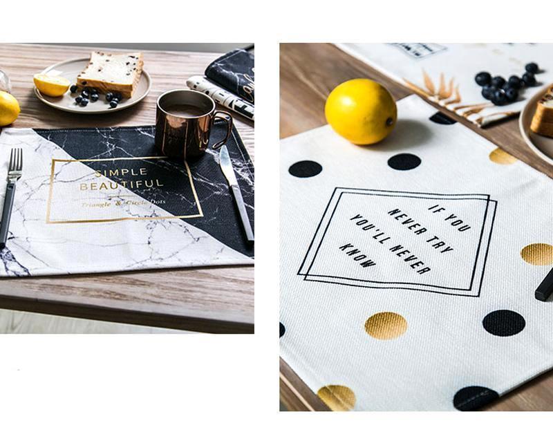 Cotten Table Mat - Nordic Side - 