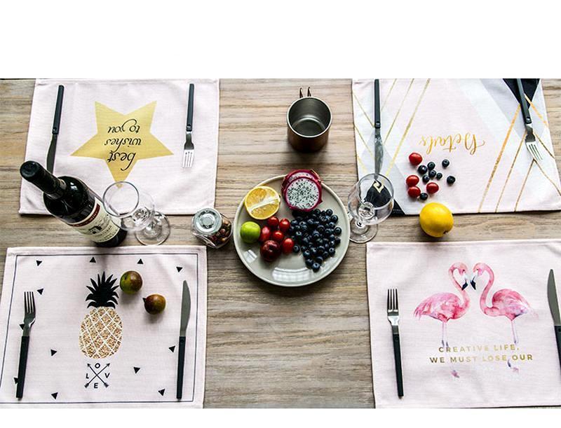 Cotten Table Mat - Nordic Side - 