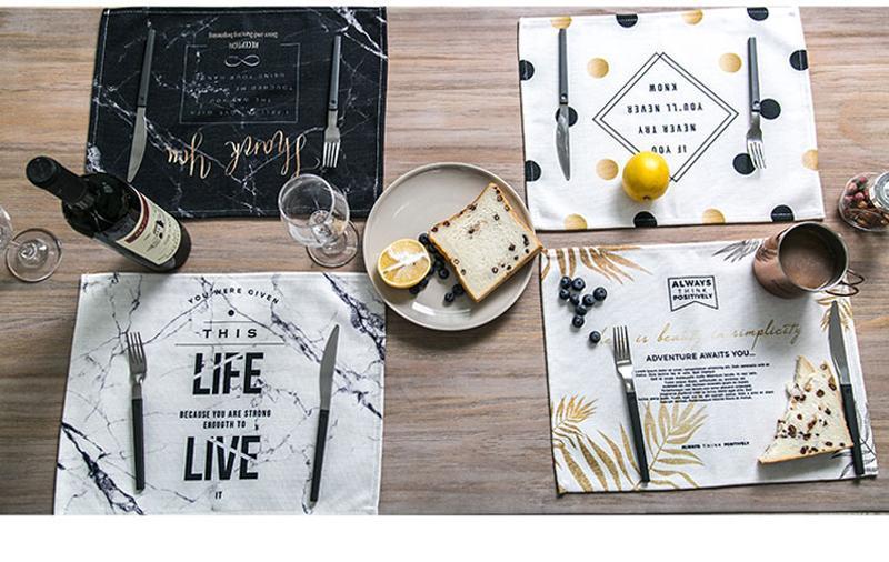 Cotten Table Mat - Nordic Side - 