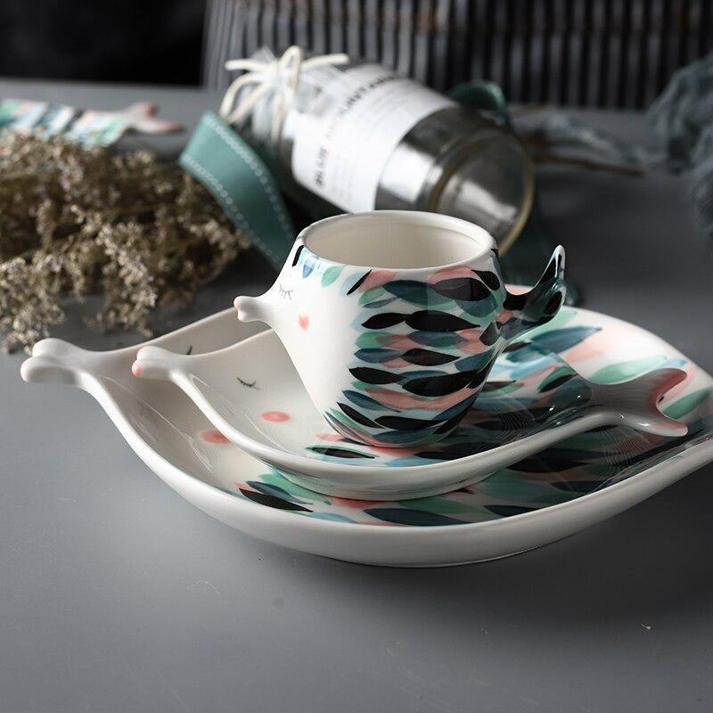 Kissing Fish Plates - Nordic Side - 