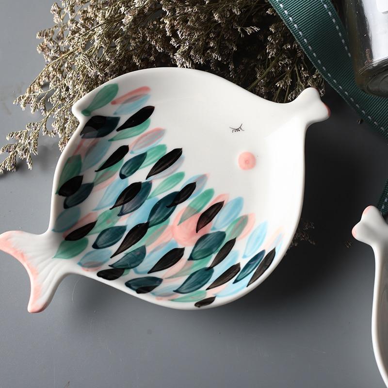 Kissing Fish Plates - Nordic Side - 