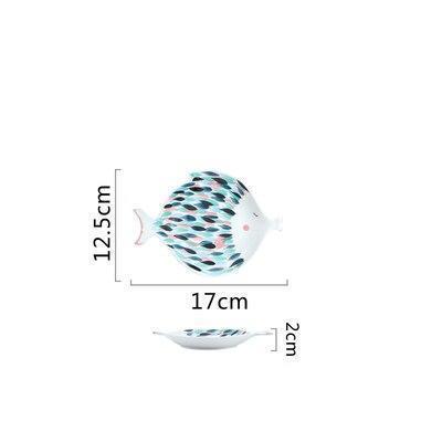 Kissing Fish Plates - Nordic Side - 