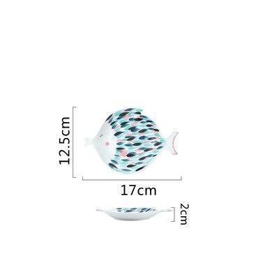 Kissing Fish Plates - Nordic Side - 