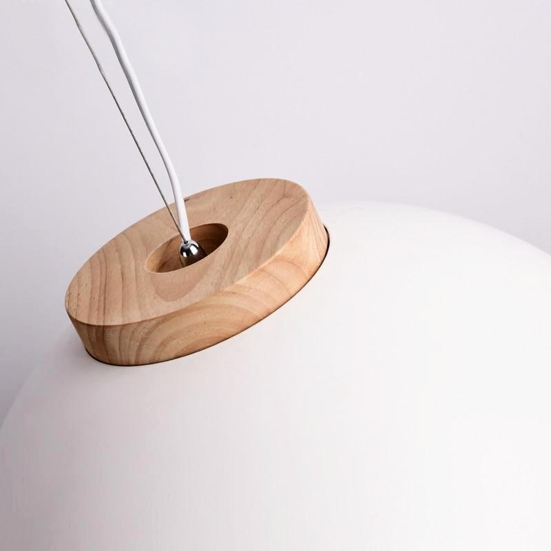 White Dom Pendant Light - Nordic Side - 