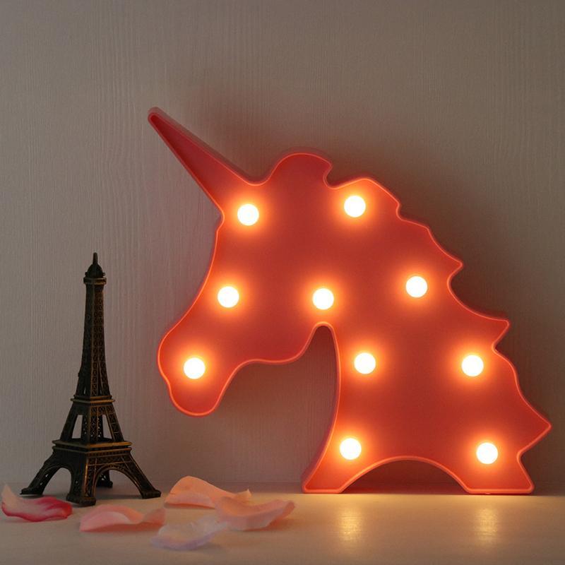 LED Unicorn Table Light - Nordic Side - 