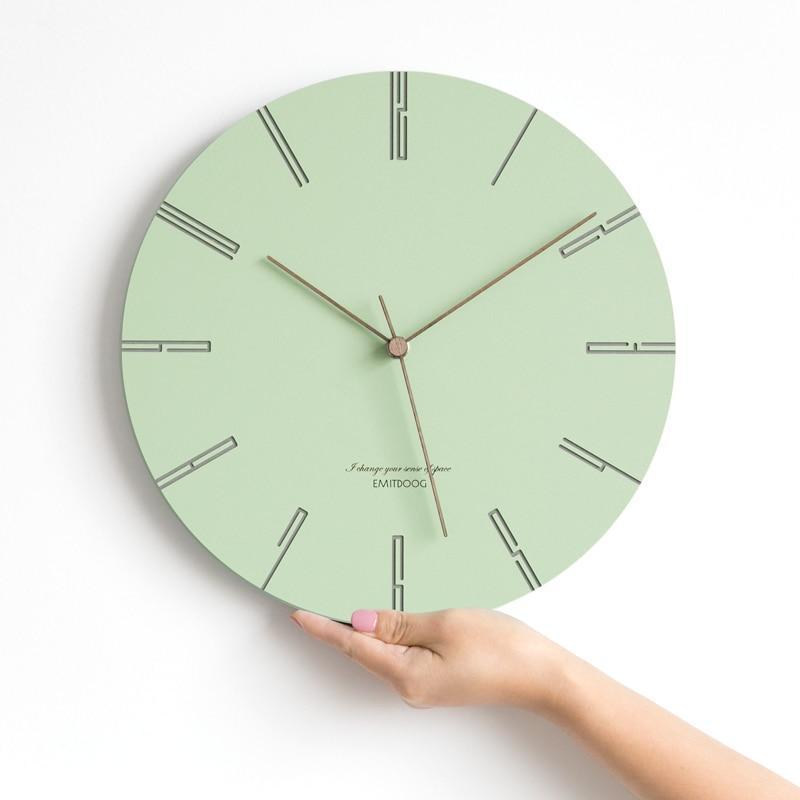 Dwyn - Modern Nordic Minimalist Clock - Nordic Side - 05-15, feed-cl0-over-80-dollars, modern-wall-clock