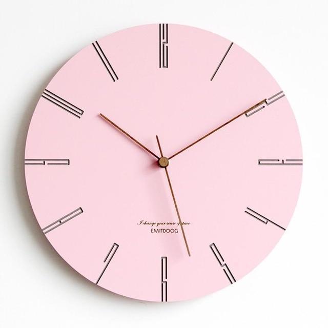 Dwyn - Modern Nordic Minimalist Clock - Nordic Side - 05-15, feed-cl0-over-80-dollars, modern-wall-clock