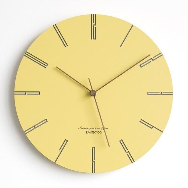 Dwyn - Modern Nordic Minimalist Clock - Nordic Side - 05-15, feed-cl0-over-80-dollars, modern-wall-clock