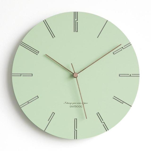 Dwyn - Modern Nordic Minimalist Clock - Nordic Side - 05-15, feed-cl0-over-80-dollars, modern-wall-clock