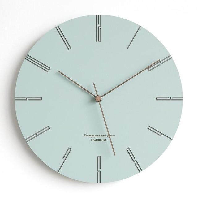 Dwyn - Modern Nordic Minimalist Clock - Nordic Side - 05-15, feed-cl0-over-80-dollars, modern-wall-clock