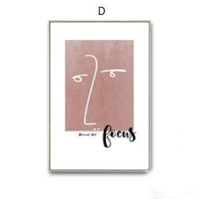 Pink Abstract Arts - Nordic Side - 