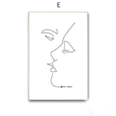 Pink Abstract Arts - Nordic Side - 