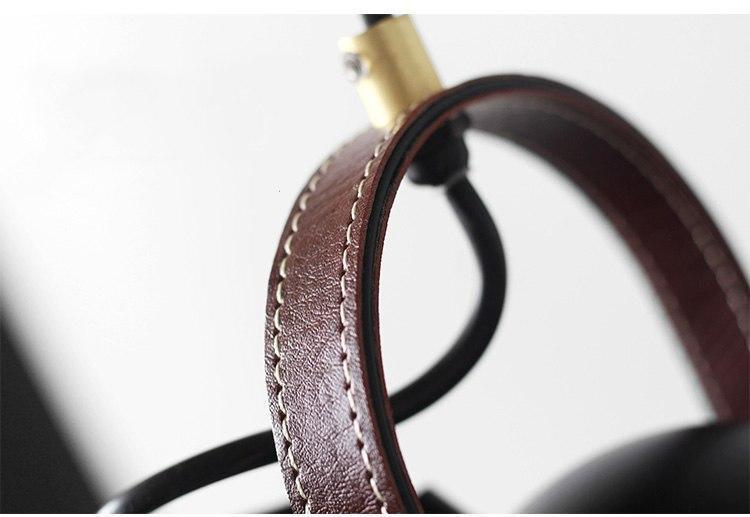 Leather & Metal Table Light - Nordic Side - 