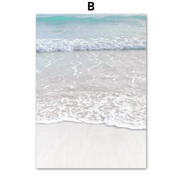 Palms on the Beach Wall Art - Nordic Side - 