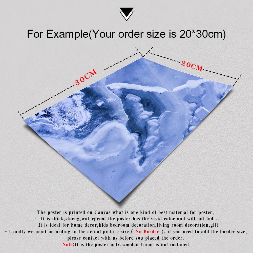 Blue Agate Wall Art - Nordic Side - 