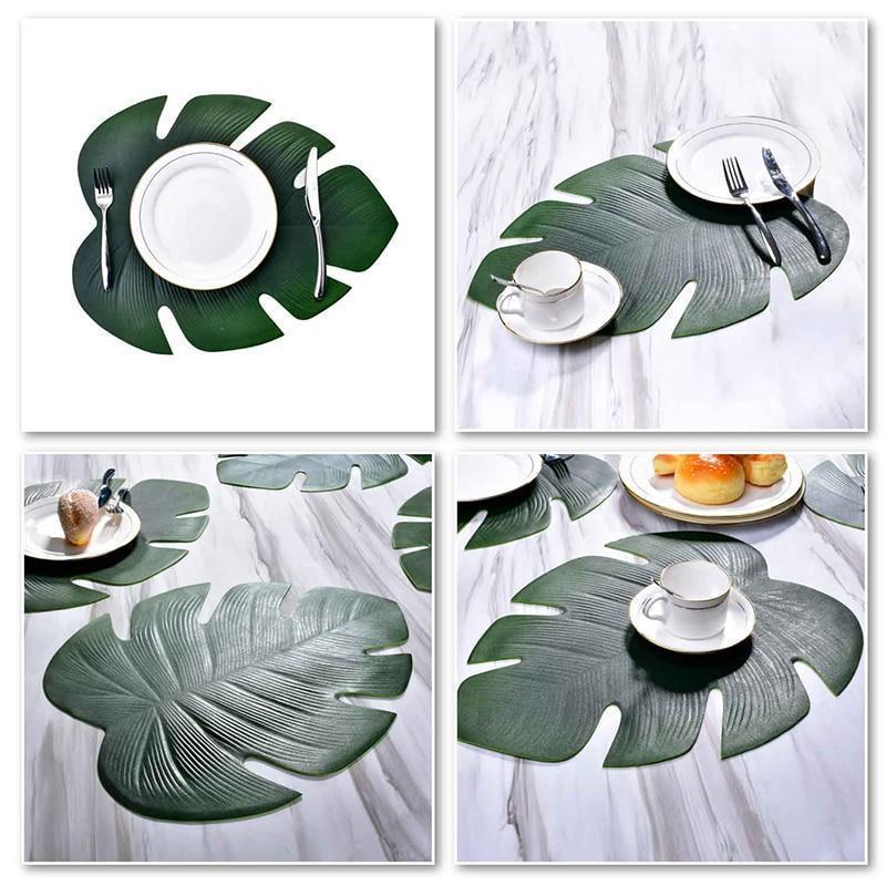 Marsh - Palm Leaf Place Mat - Nordic Side - 05-14