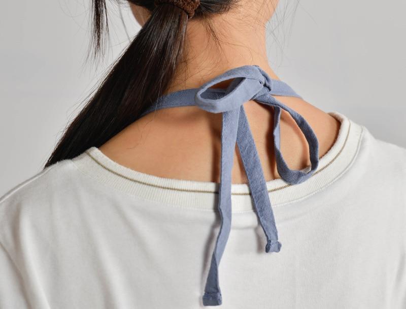 Cotton Plain Apron - Nordic Side - 