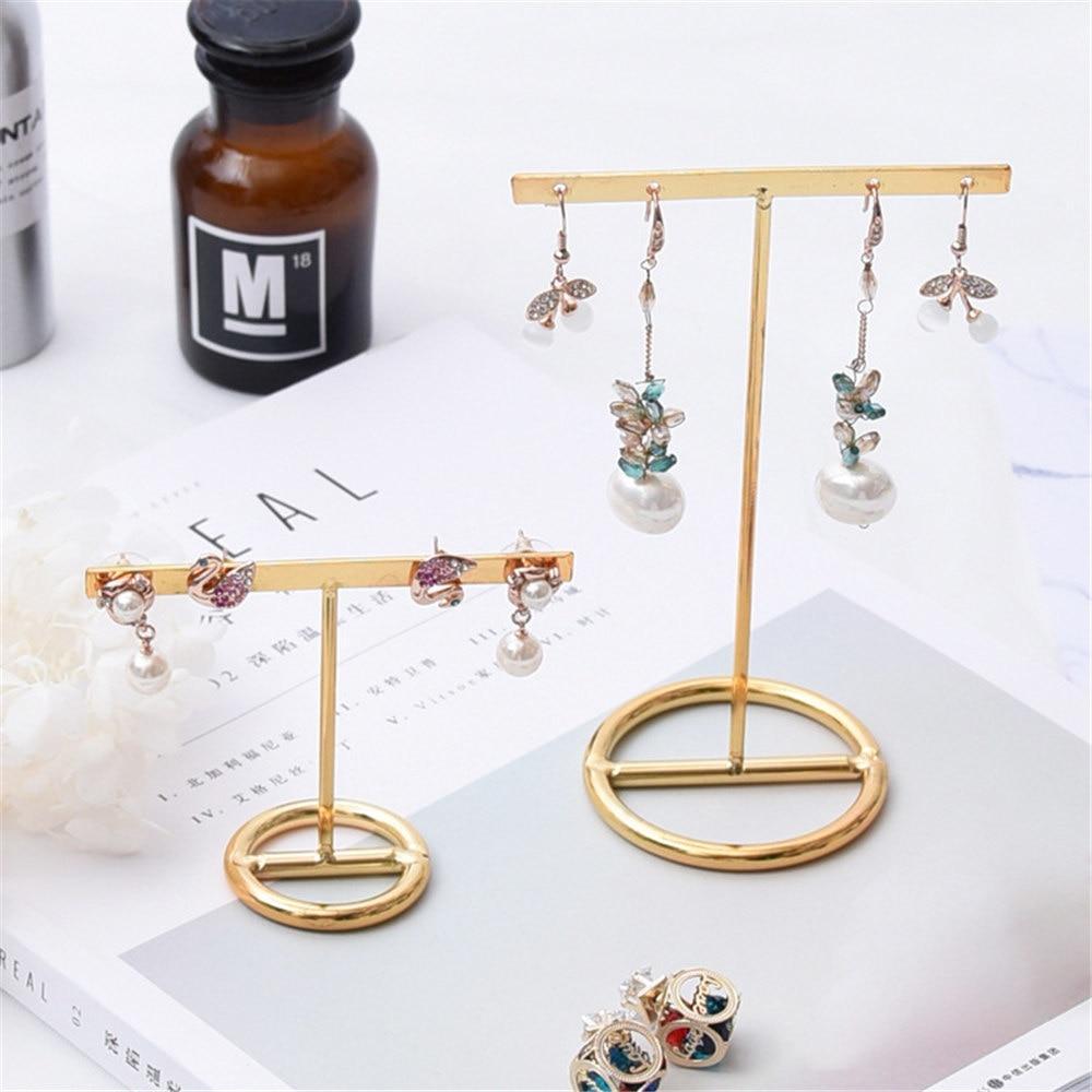 Gold Jewelry Earings Stand - Nordic Side - 