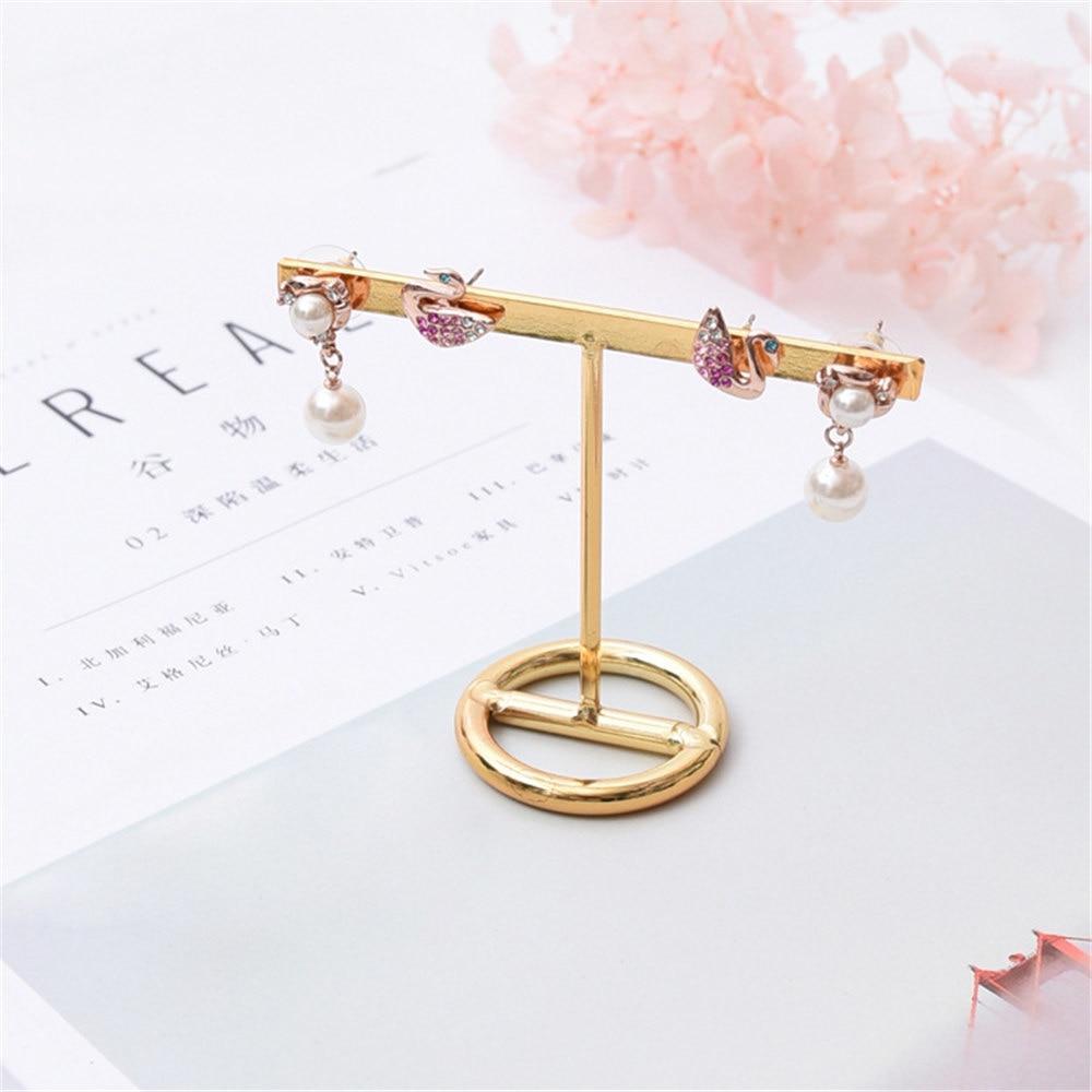 Gold Jewelry Earings Stand - Nordic Side - 