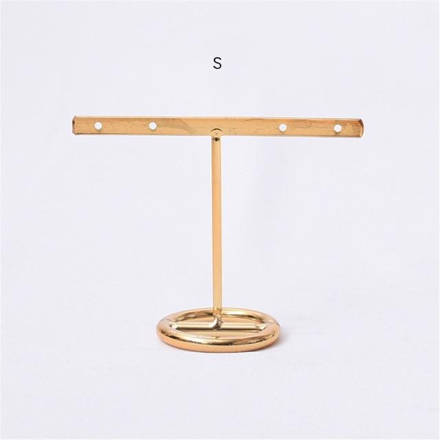 Gold Jewelry Earings Stand - Nordic Side - 