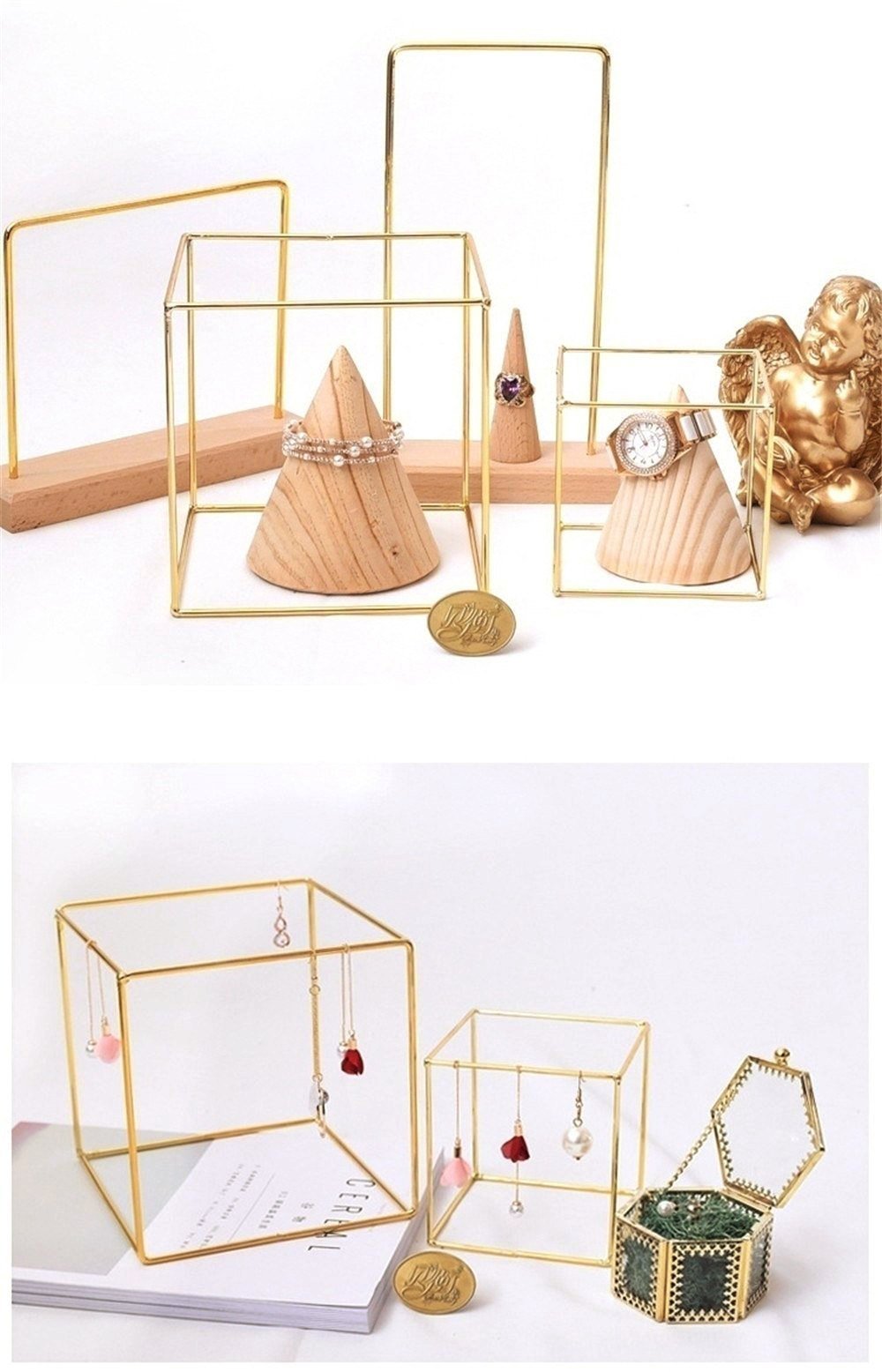 Square Jewellery Organiser - Nordic Side - 