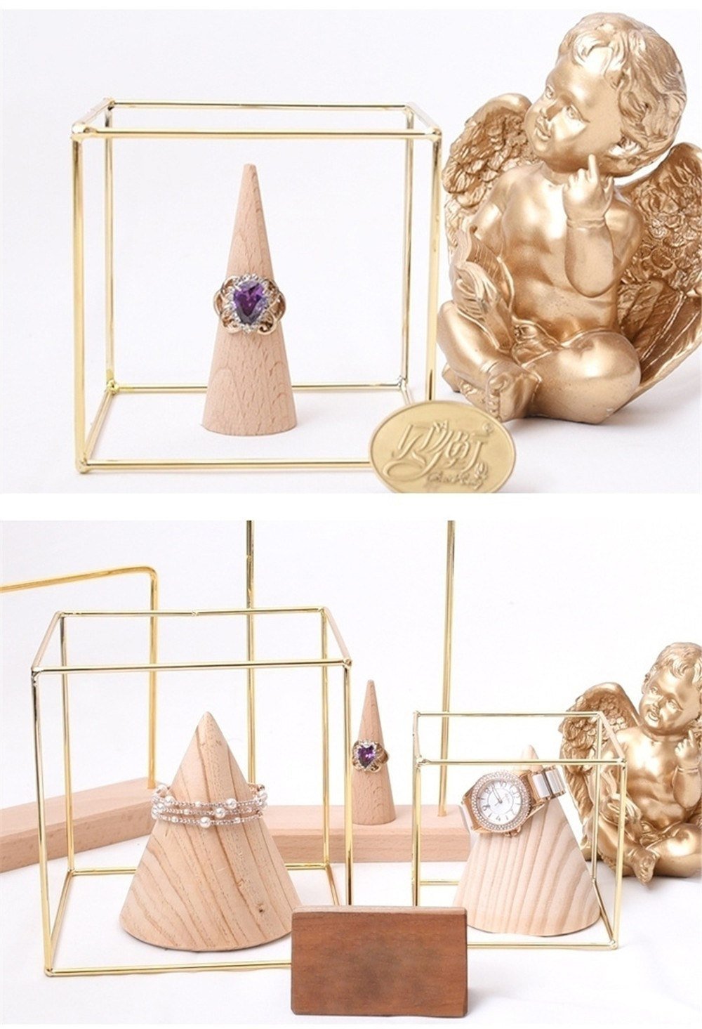 Square Jewellery Organiser - Nordic Side - 