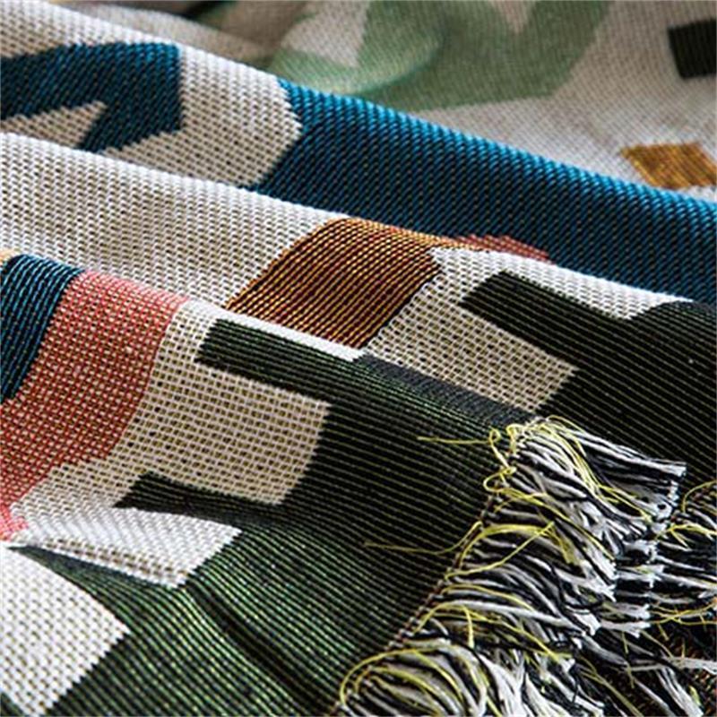 Mediterranean Geometric Pattern Throw Rug - Nordic Side - 07-29, feed-cl0-over-80-dollars